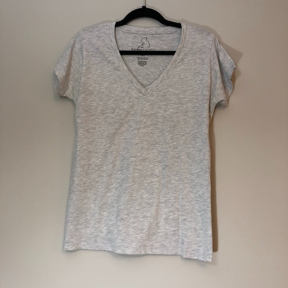 Kuwallatee 3-Pack Womens Premium V-Neck